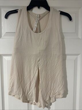 Lululemon Sleeveless Tank with Center Front Slit